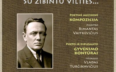 „Klajoklis su žibintu vilties“ – Jurgio Baltrušaičio kūrybos vakaras 2018 05 03